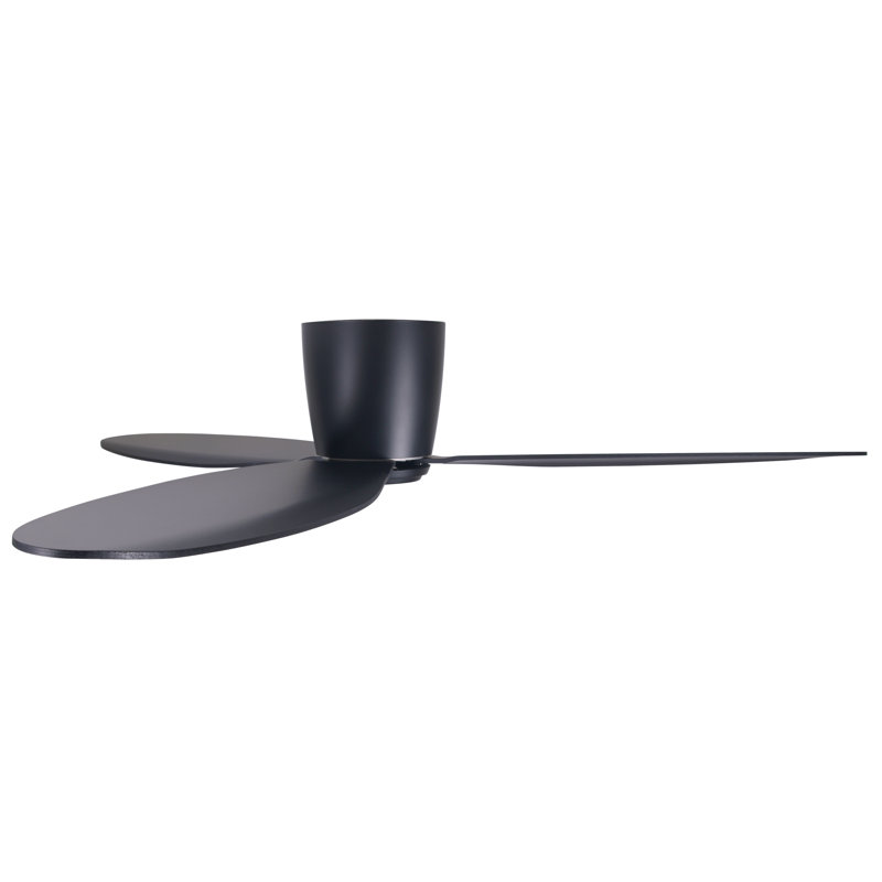 Abordale 132'' Ceiling Fan, Black
