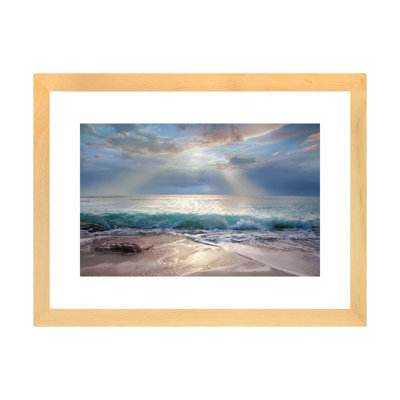 «Aqua Blue Morning» par Mike Calascibetta, reproduction de photo
