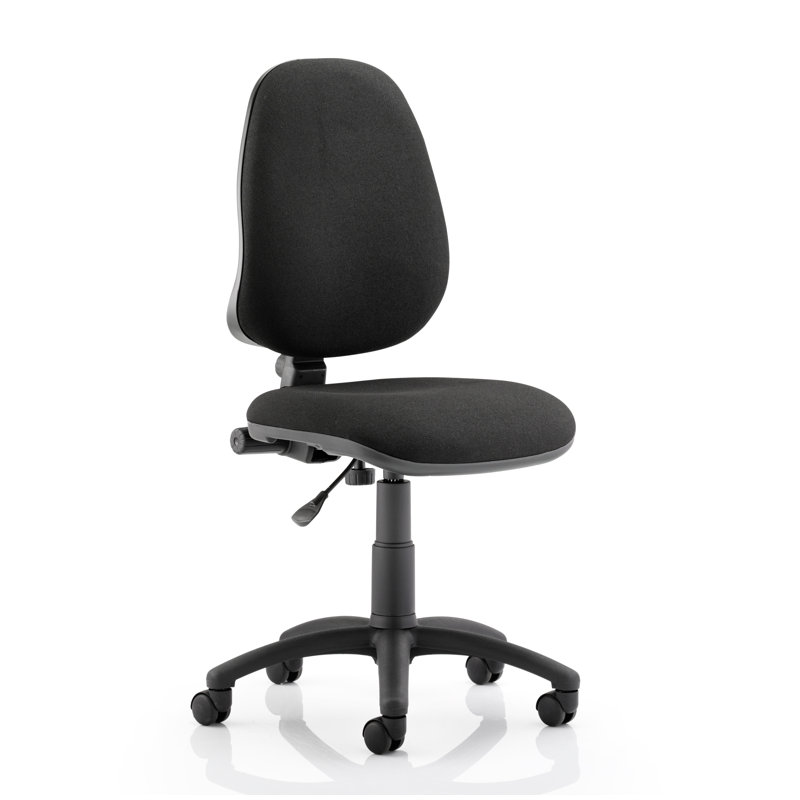 Novus III Polyester Blend Office Chair, Black