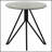 Cement 3-piece Round Coffee and End Table Set, Durable and Stylish for Modern Industrial Decor