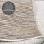 Corduletta flatweave carpet in beige-89091403