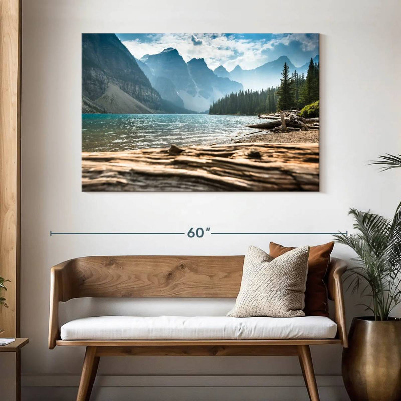 Alvord Enchanting Moraine Lake, H 32 po x l 48 po