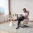 Upholstered Swivel recliner, Reclining Chair With Footrest, Rv recliner Chairs, Light Grey-864787615