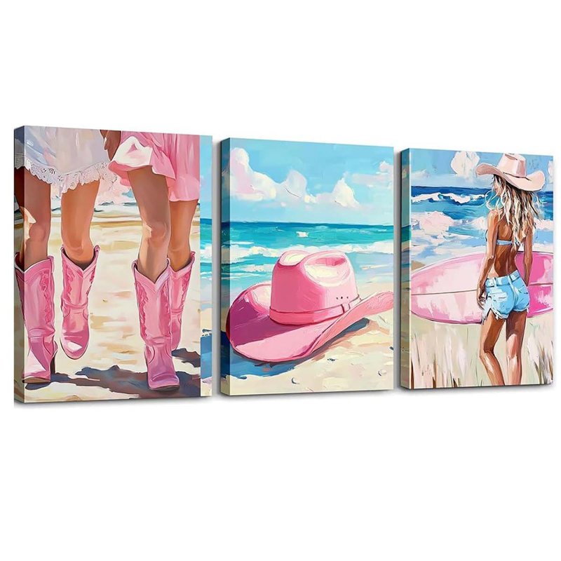 3 Piece Wrapped Canvas Print