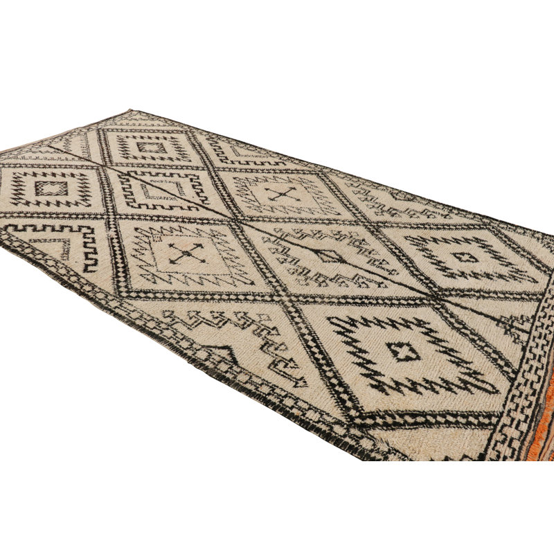 One-of-a-Kind 6'x11'11” Hand Knotted Area Rug