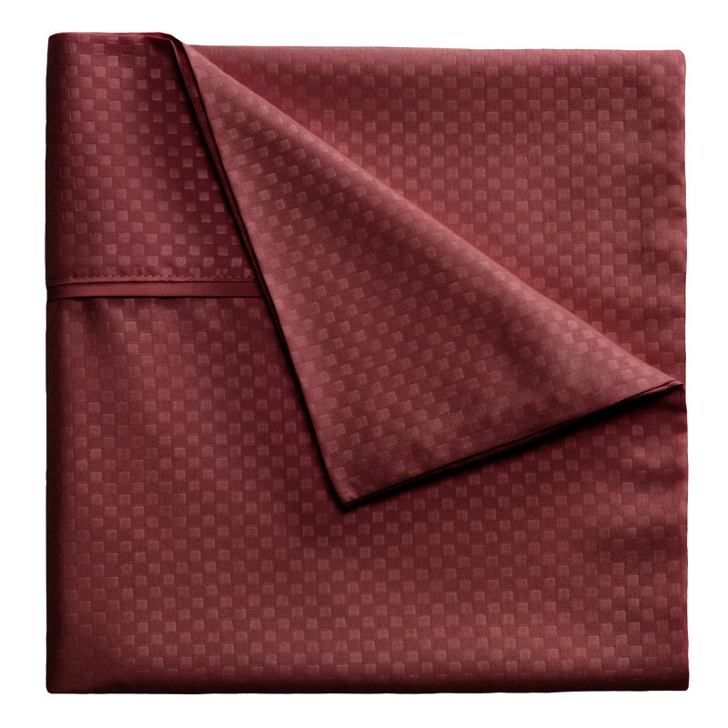 Ensemble de draps 4 pièces, Bourgogne, Ensemble de draps pour grand lit + 1 drap-housse +