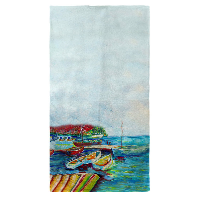 Linden Boulevard Lightweight Beach Towel