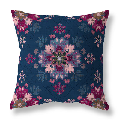 Heritage Folk Motif Indoor/Outdoor 20x20