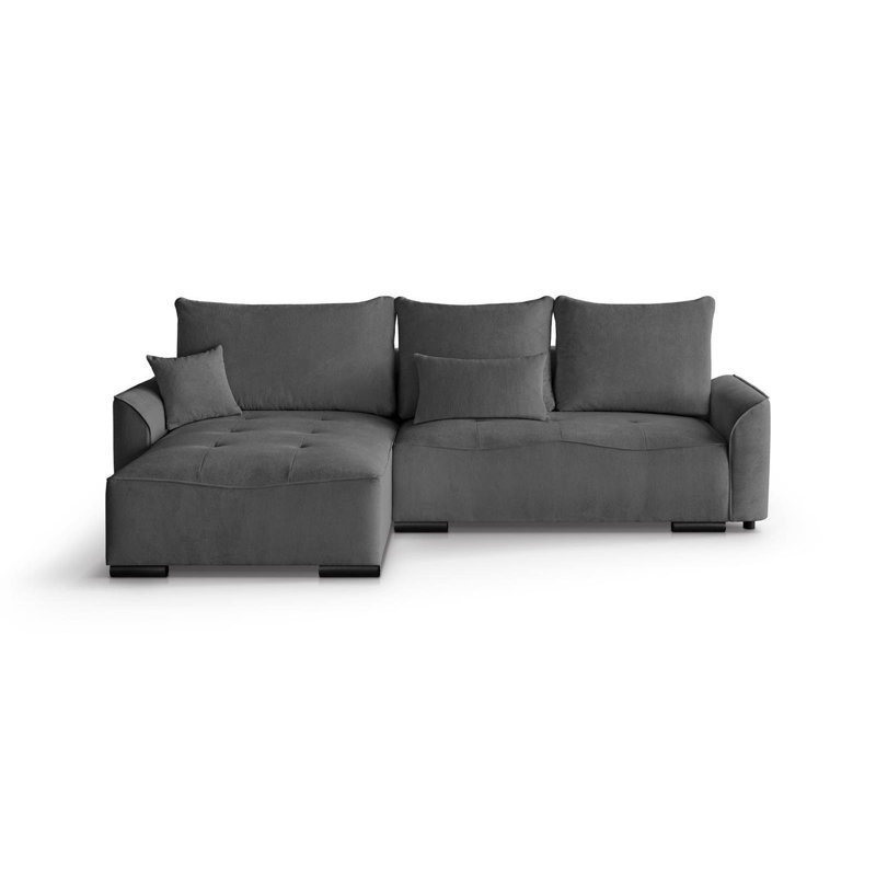 Benne 4 Seater Sofa Bed, Dark Grey
