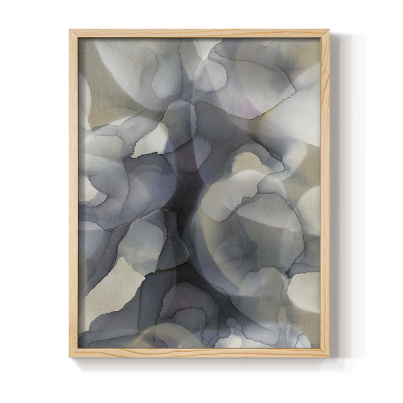 Heavy Weather Framed Print - Solid Wood