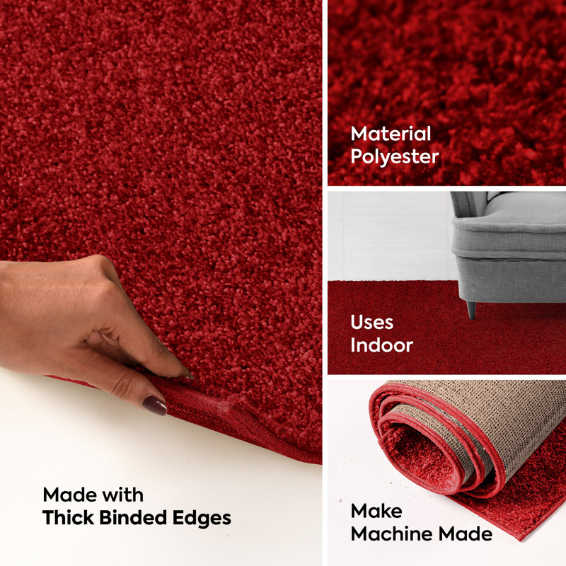Mendonca Washable Indoor Rug, Oval  9' x 12'