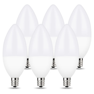 8 Watt LED Non-Dimmable Light Bulb E12/Candelabra