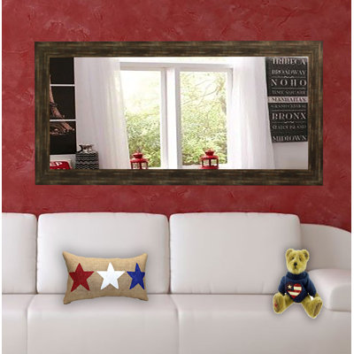 Vitela Maclaren Modern & Contemporary Distressed Accent Mirror -  Millwood Pines, 44571BD352E44A5CA92E54EB5F585489