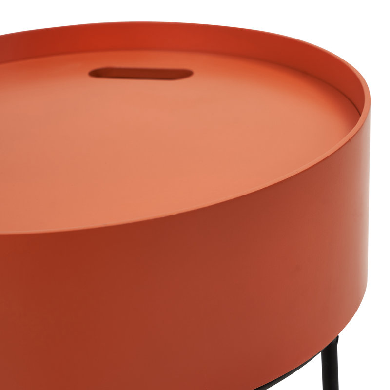 Hugo Frame End Table, Tabacco