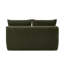 Chaise longue convertible en velours et porte-gobelet