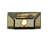Rustic Lodge Flush Mounted Sconce