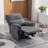 Bardia 33" Wide Minimalist Style Compact Breathable Fabric High-End Power Recliner Chair with USB-1369913723