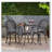 3PC CAST BISTRO SET W ICE BUCKET