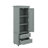 High Storage Cabinet Featuring Two Handy Drawers-759840644