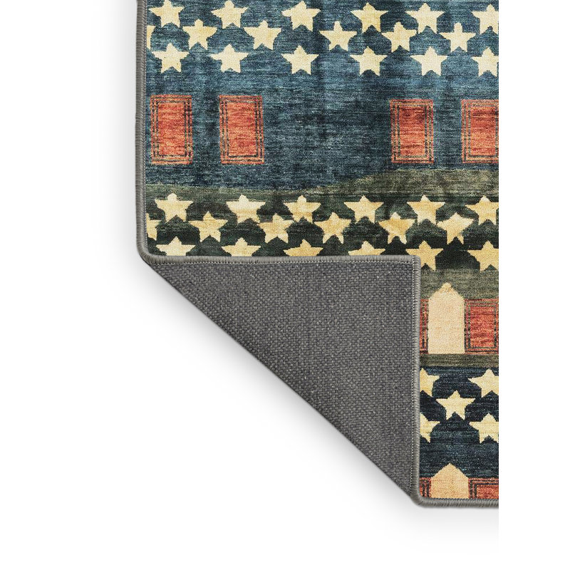 Abstract Indoor Rug, Rectangle 3' x 5'