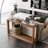 60" Rectangular Solid Wood Veneer Console Table-1659708099