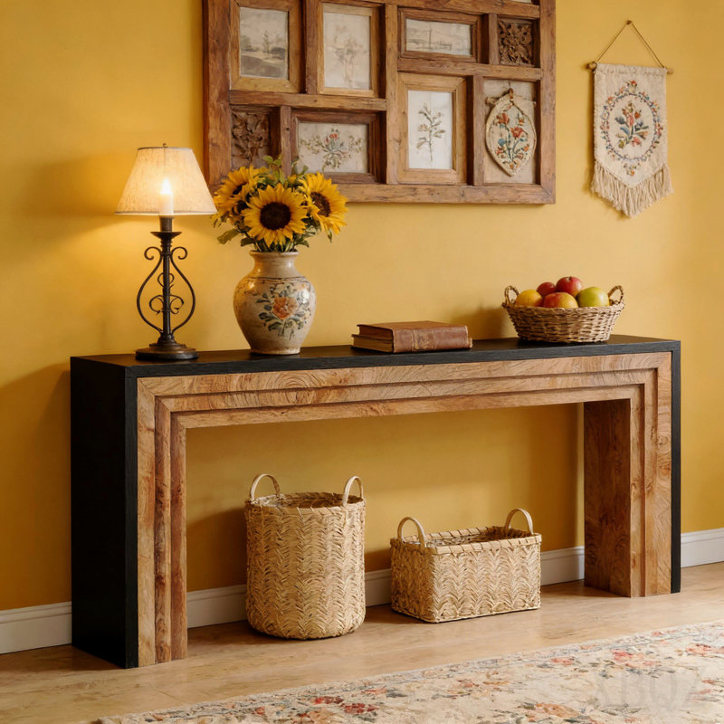 Table de couloir moderne, console, table de canapé