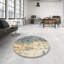 Tapis 100% abstrait lavable à la machine 5373-863733765