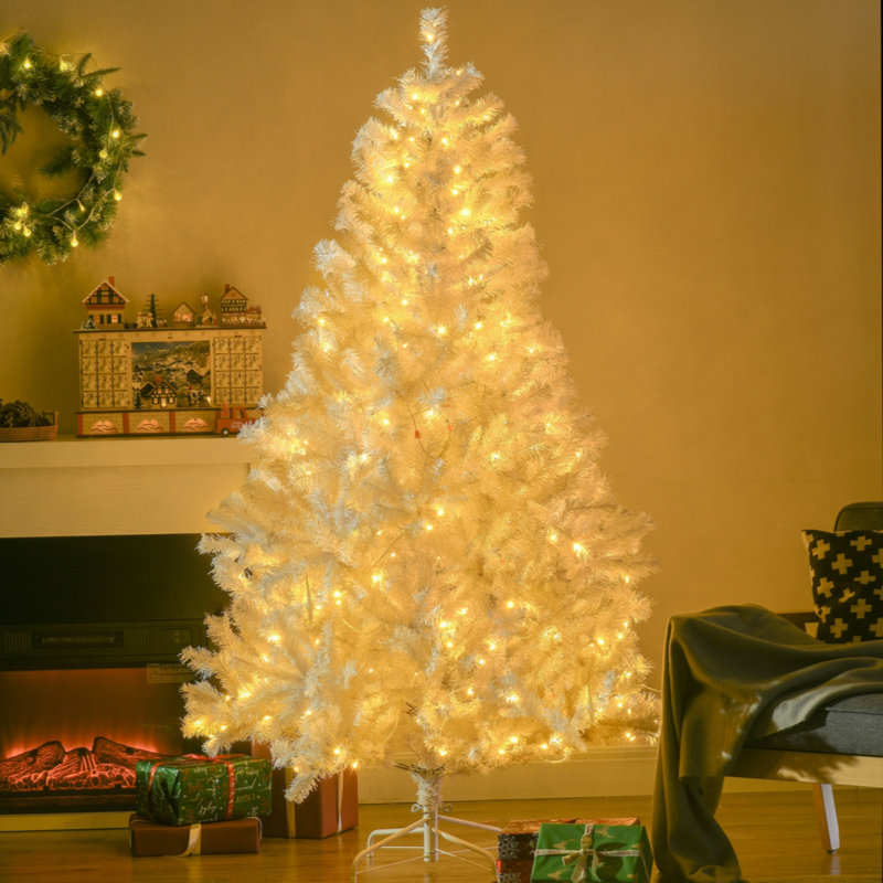 Décoration de Noël arbre de Noël artificiel Prelit, DEL, ouverture automatique, 5.9'
