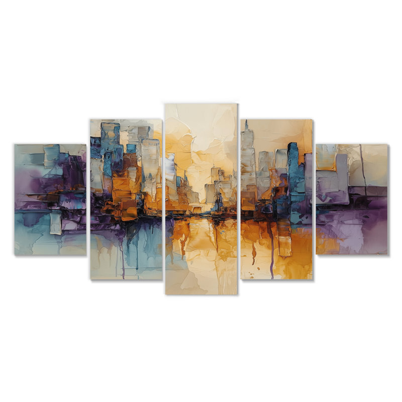 Odarius - encre liquide - art mural abstrait