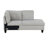 Velvet L-Shaped Sectional Right Hand Facing-97560932
