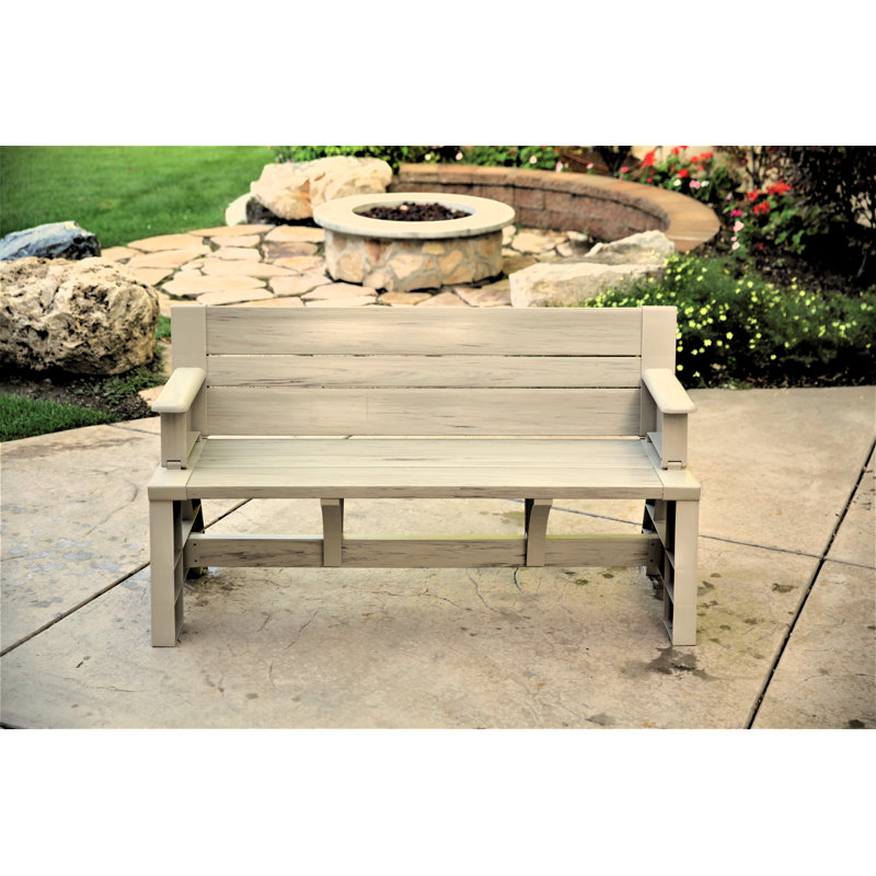 Liliann Convert A Bench, Platinum Gray