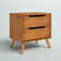Stalter 23.63'' W Solid Wood Nightstand