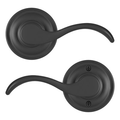 Curve Door Lever with Rosette