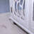 67.4" Mirrored Accent Storage Cabinet with 4 Doors