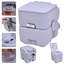 Toilette portative 5 gallons 5 L-61122243-61122244