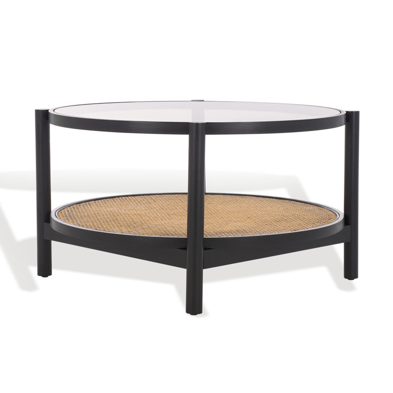 Karyna Rattan And Glass Coffee Table