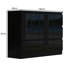 Warren 7 Drawer Merchant Chest Of Drawers: 4 + 3 Configuration. Scratch Resistant. Handleless Design. 14cm Deep Drawers-1608219007