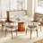 7PCS Modern Dining Set Seats 6-1441264772-1441264779