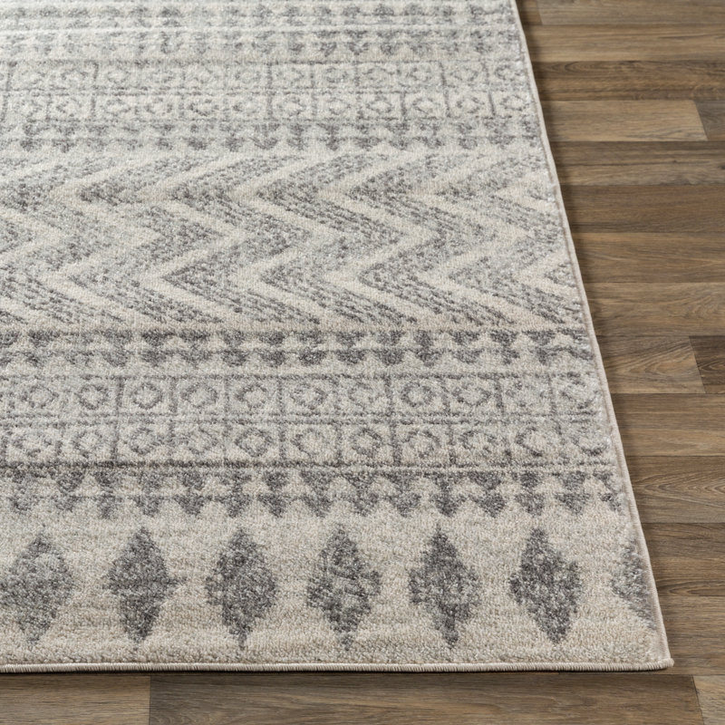 Kioka Chevron Indoor Rug, Rectangle 5'3" x 7'6"