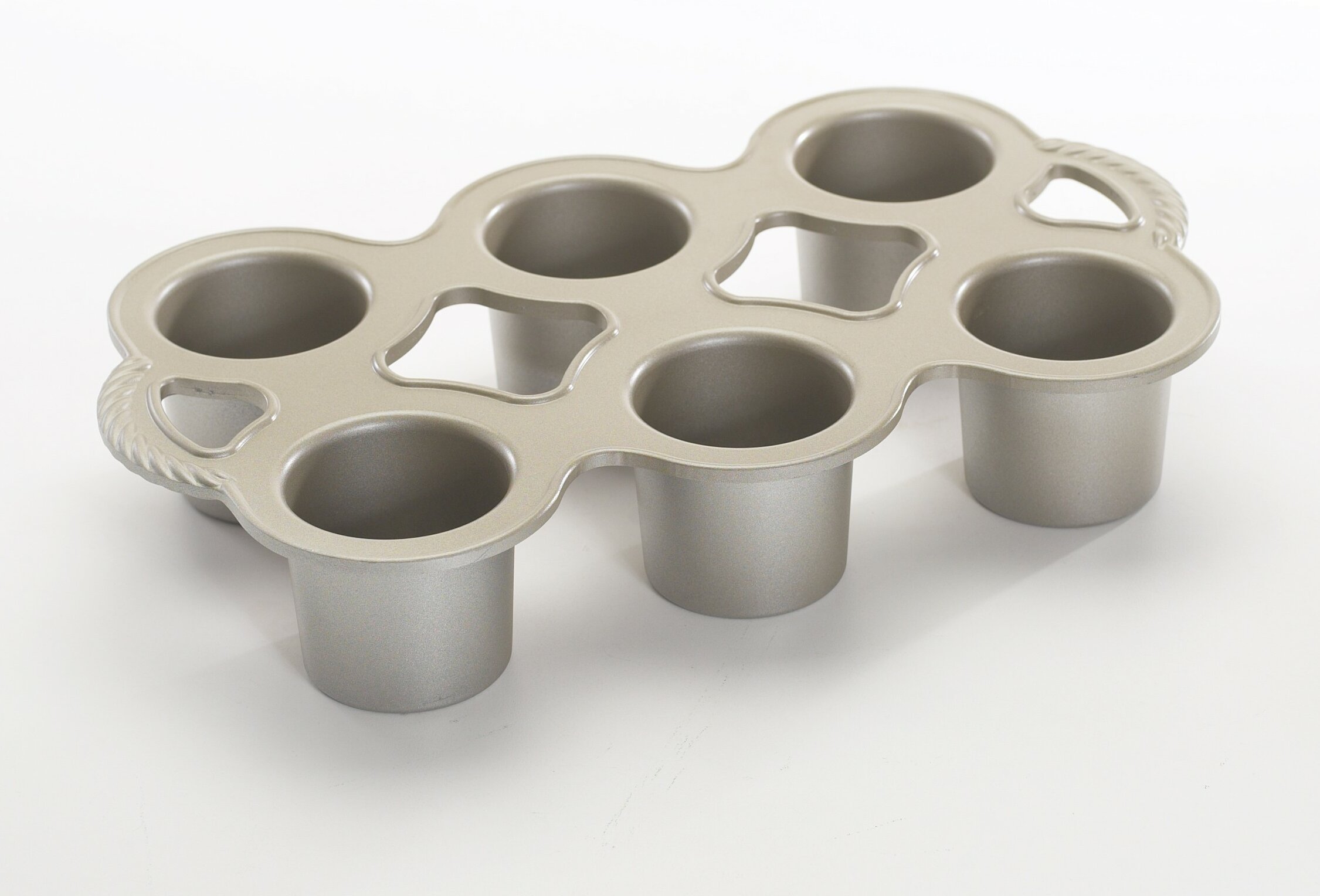 Nordic Ware Natural Aluminum Commercial Petite Muffin Pan, 24 Cup