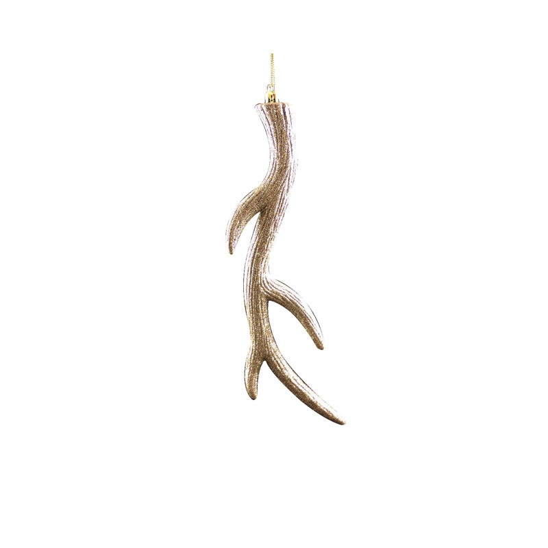 Figurine suspendue antler paillettes