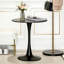 Table de salle à manger ronde 31,5 "avec base à piédestal-822681482-822681487