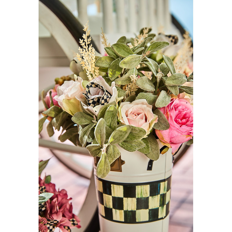 Spectator Galvanized Flower Buckets, Set Of 3
