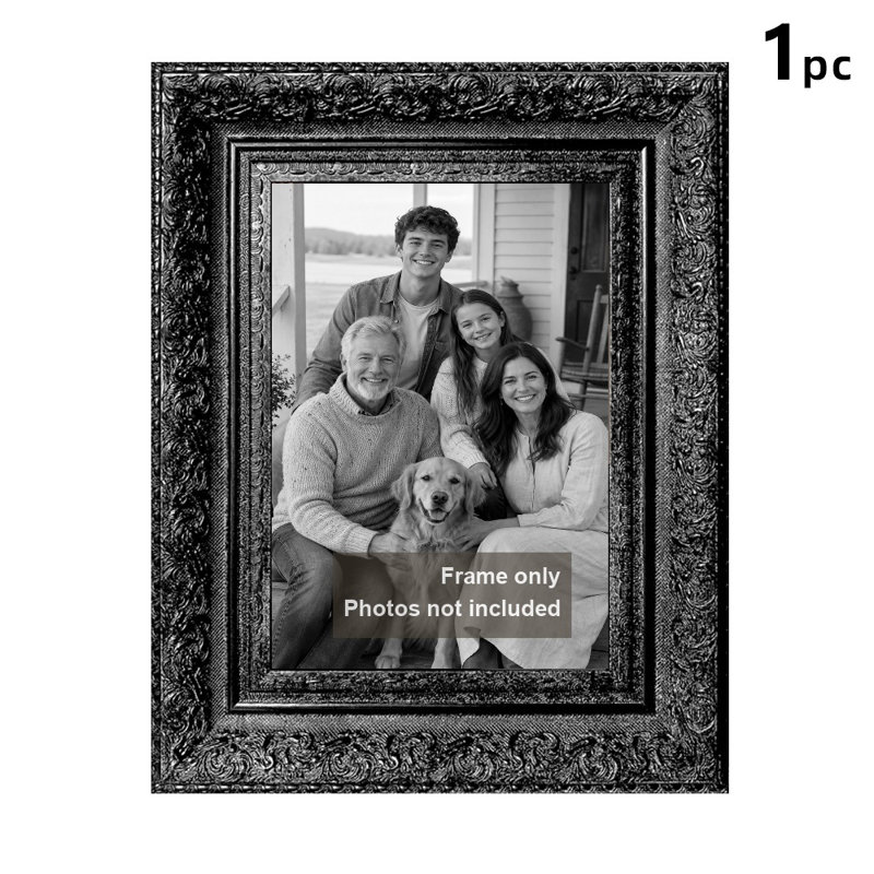 Cadre photo 8 "x 10" noir 1pc, Black, 1, L 8 po x H 10 po