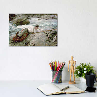 On His Holidays, Norway, 1901 by John Singer Sargent - Wrapped Canvas Gallery-Wrapped Canvas Giclée