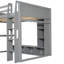 Lit mezzanine Wood