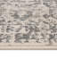 Tapis gris tissé à la machine 8 pi x 10 pi Medallion