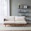 72" Square Arm 3-Seater  Upholstered Sofa-524341354