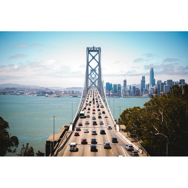 Bridge - Wrapped Canvas Print, 81cm H x 122cm W x 3.8cm D