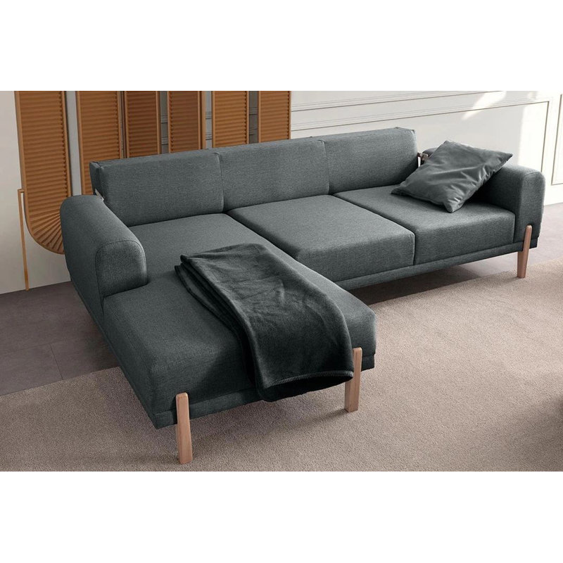 Canapé-lit d'angle, Anthracite